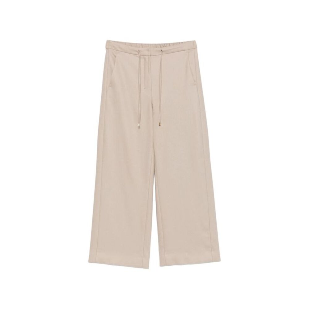 'S Max Mara Neutrals Trousers - Straight Trousers Women